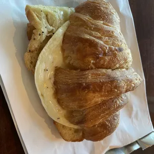 Ham, Swiss Croissant