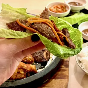 Korean Lettuce Wrap (&quot;SSAM&quot;)