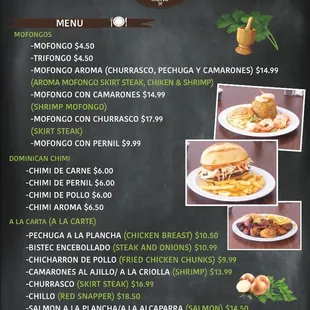 Parte de nuestro delicioso MENÚ