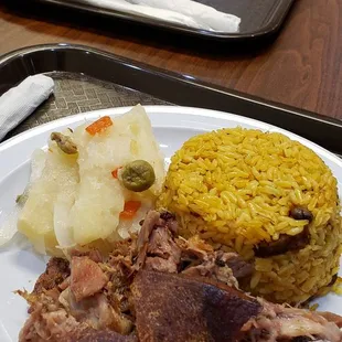 Sancocho and Pernil