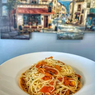 angel hair ala checca