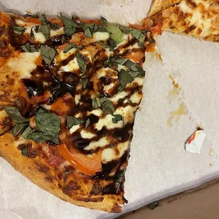 Black Truffle Burrata Pizza