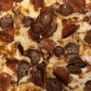 Halal Beef Pepperoni Pizzas