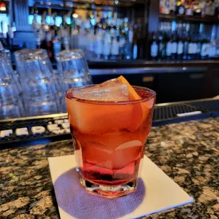 Negroni. Delicious cocktail.