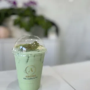 Pandan Milk Tea