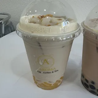 Longan Honey Oolong Milk Tea