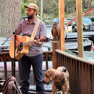 Live music on the weekends