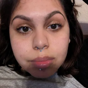 I wish I had before and after pictures