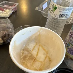 Caramel macchiato (special order) made perfectly!!!