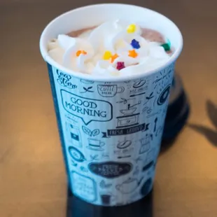 Yummy gourmet hot chocolate. Quality chocolate because we care.