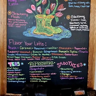 Seasonal drink specials!