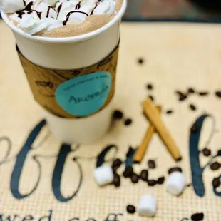 Mexican abuelita hot chocolate