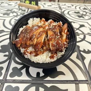 BBQ chicken bowl