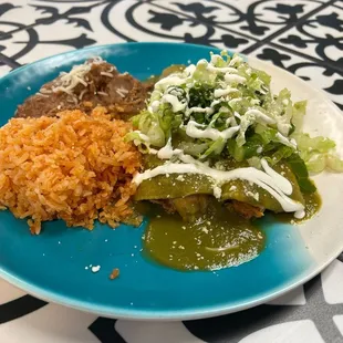 Enchiladas Verdes
