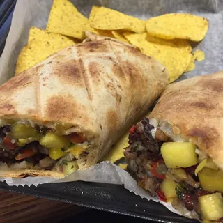 Thai Vegetarian Wrap