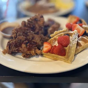 Chicken and Waffles