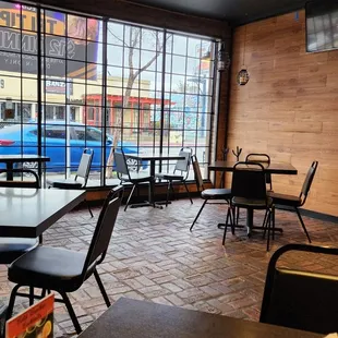 One of the dining areas, they have 3