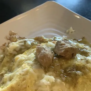 Chile Verde Omelette