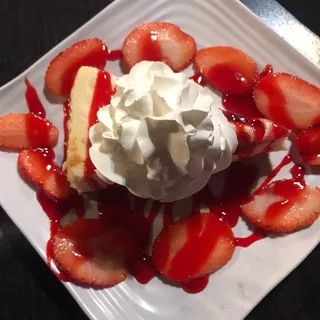 Strawberry Swirl Cheesecake