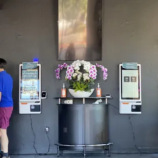Self-service machines