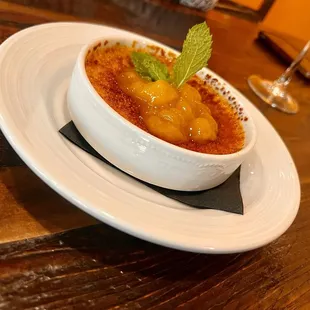 Mango Creme Brûlée
