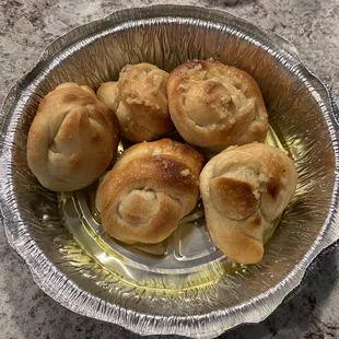 Garlic knots.
