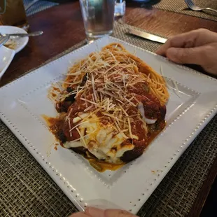 Eggplant parmesan
