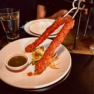 Lamb Seekh Kebab