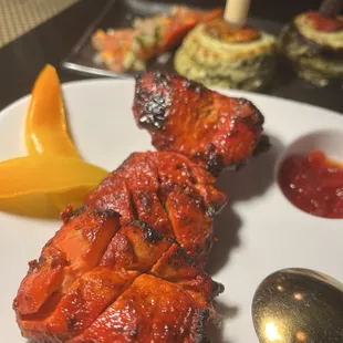 Ghost Chili Chicken Kebab