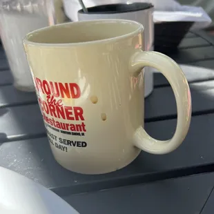 The mug was not washed