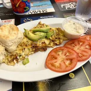 Incredibly delicious chorizo omelette. June 2022