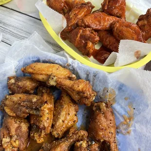 Black Pepper and Hot Black Pepper Wings