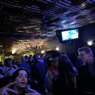 a large group of people