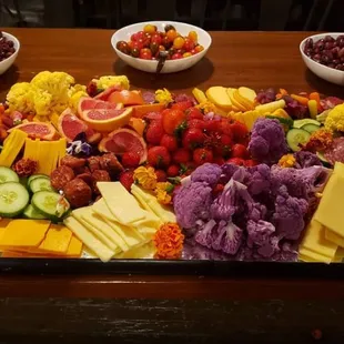Appetizer setup