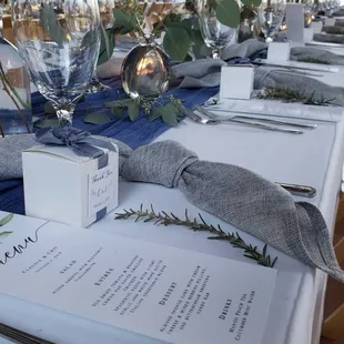 Wedding setup