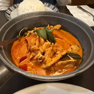 Thai Pumpkin Chicken Curry