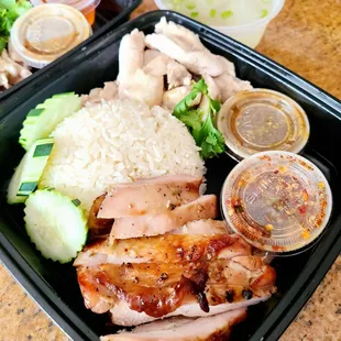 Combo Khao man gai &amp; Gai yang