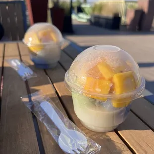 Mango Sticky Rice Cup