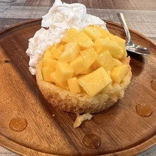 Mango butter cake