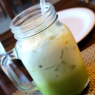 Thai green tea