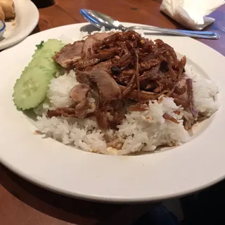 Roasted Duck Over Rice