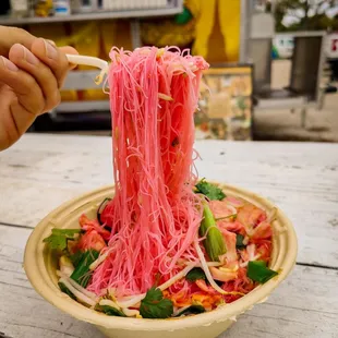 Pink Noodles