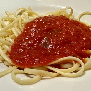 side of linguini marinara