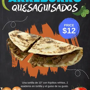 Quesaguisado de Bistek a la mexicana