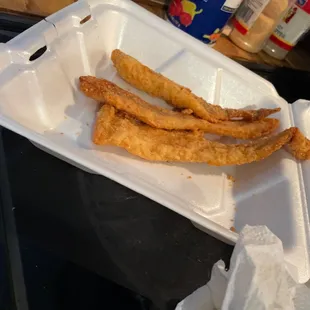 Thin filet fish