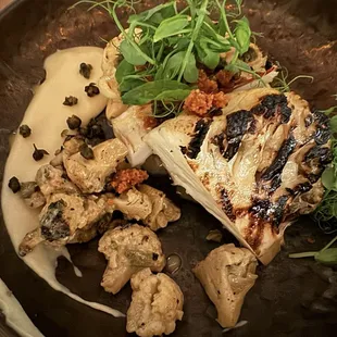 Charcoal cauliflower