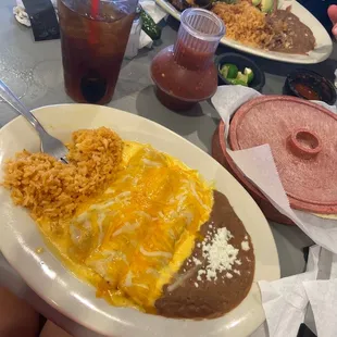 people eating at a restaurant
