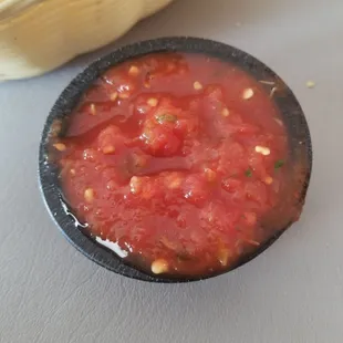Love the chunky salsa