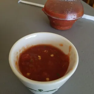 Salsa! Spicy and flavorful!!
