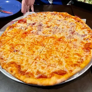 1/2 Cheese 1/2 Pepperoni, Canadian Bacon and Onions